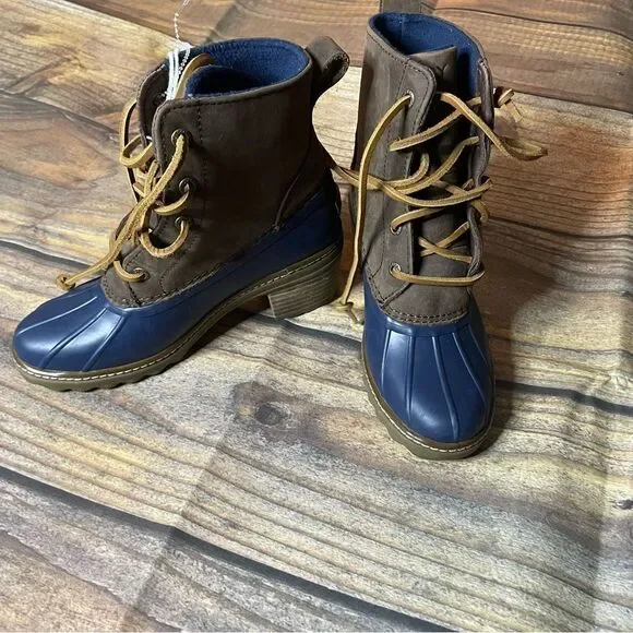 Sperry Women's Saltwater Heel Leather NWT size 5 - Picture 4 of 7